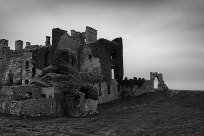 View of fort against sky