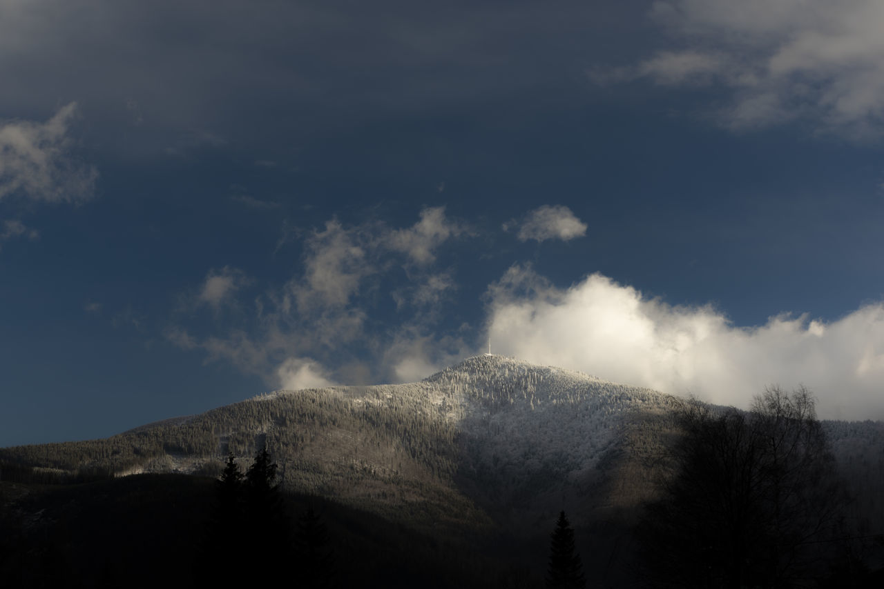 LOW ANGLE VIEW OF MOUNTAIN AGAINST SKY