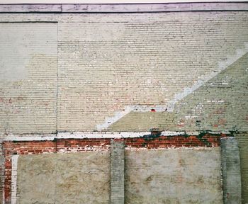 Brick wall with brick wall