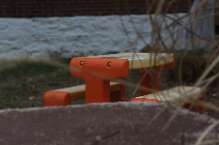 red, focus on foreground, close-up, selective focus, metal, rusty, protection, safety, day, security, outdoors, no people, metallic, nature, auto post production filter, orange color, padlock, water, wood - material, toy