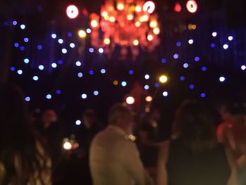 Crowd at music concert