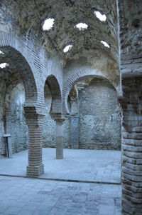 Low angle view of old building