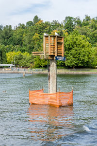 A view of gene coulon park on lake washington in renton, washington.