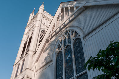 Beautiful white church building