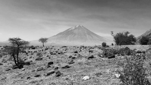 View of mountain against the sky