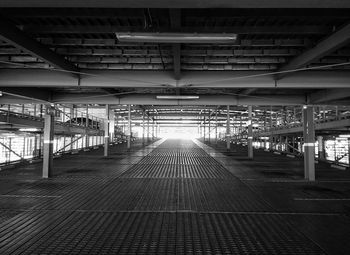 View of underground walkway