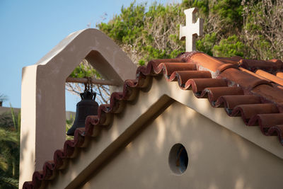 Close-up of metal structure