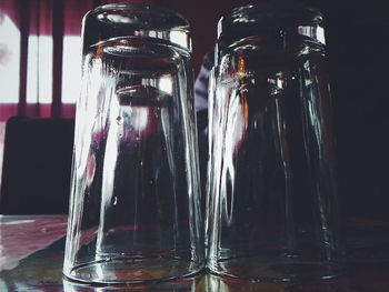 Close-up of drink on table