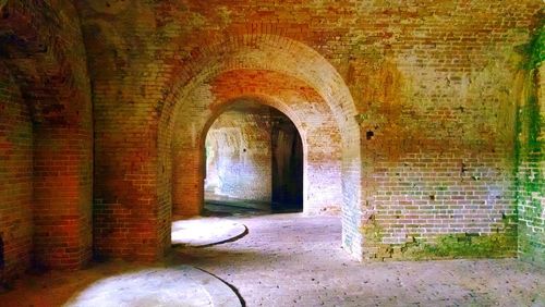 Interior of old building