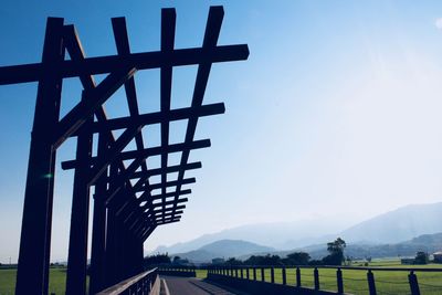 Bridge against sky