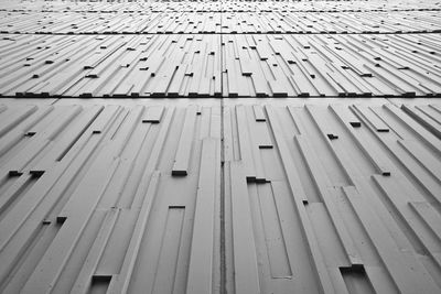 Low angle view of building roof