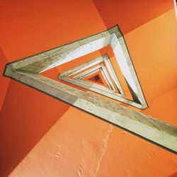 Low angle view of ceiling