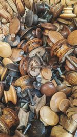 Full frame shot of mushrooms