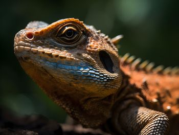 Close-up of iguana