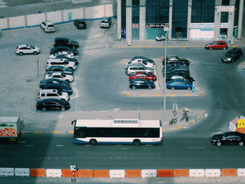 Traffic on city street