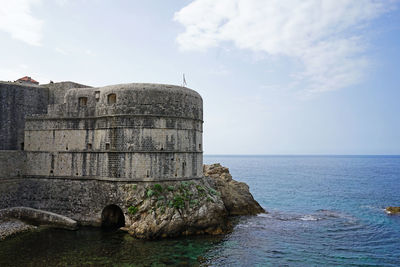 Exterior architecture and decoration at dubrovnik, croatia