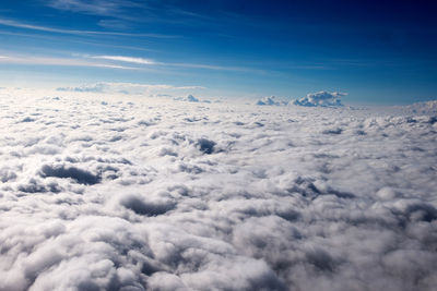 Scenic view of cloudscape against sky