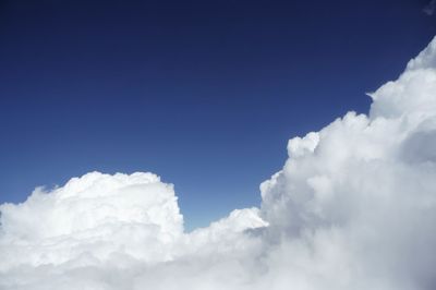 Low angle view of clouds in sky