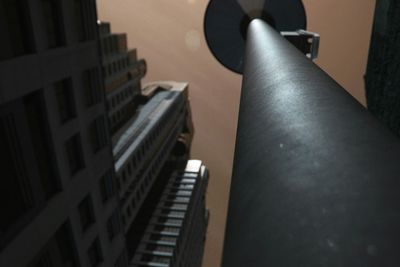 Low angle view of modern building