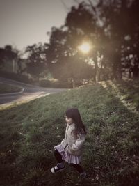 Close-up of tree trunk