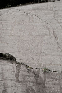 Full frame shot of cracked wall