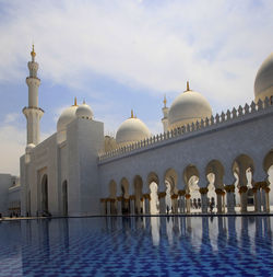 View of mosque against sky