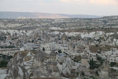 Aerial view of landscape