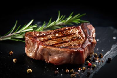 Close-up of sushi in plate on table