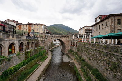 Deva river in potes