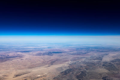 Aerial view of landscape