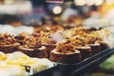 Close-up of candies for sale