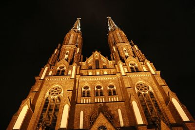 Low angle view of cathedral