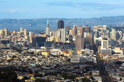 Aerial view of a city