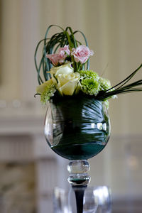 Close-up of rose bouquet