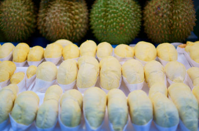 Full frame shot of candies for sale in market