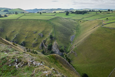 Scenic view of agricultural field