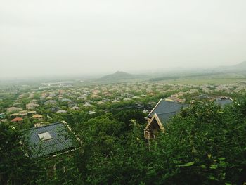 View of landscape against the sky