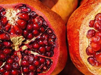 Close-up of pomegranate