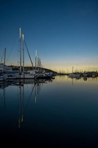 Sunset at aarhus harbour, denmark