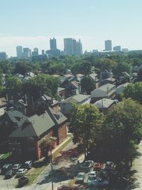 Buildings in city