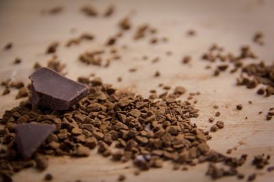 Close-up of coffee beans