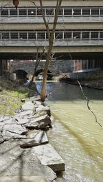 Built structure in water