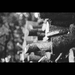 Close-up of rusty metal