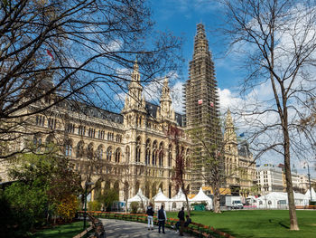 View of historic building against sky