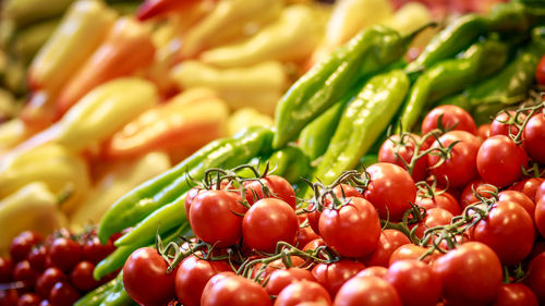 Close-up of vegetables in market