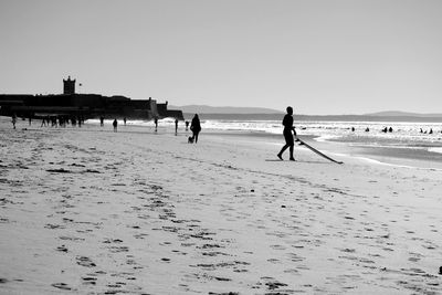 People on beach