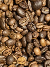 Full frame shot of coffee beans