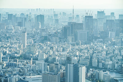 Aerial view of cityscape