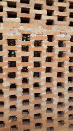 Full frame shot of blinds