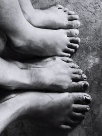 Low section of man with hands